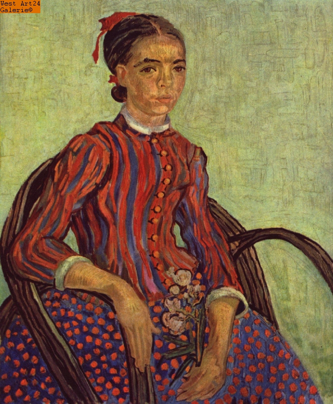 La Mousmé nach van Gogh Gemäldeimitation